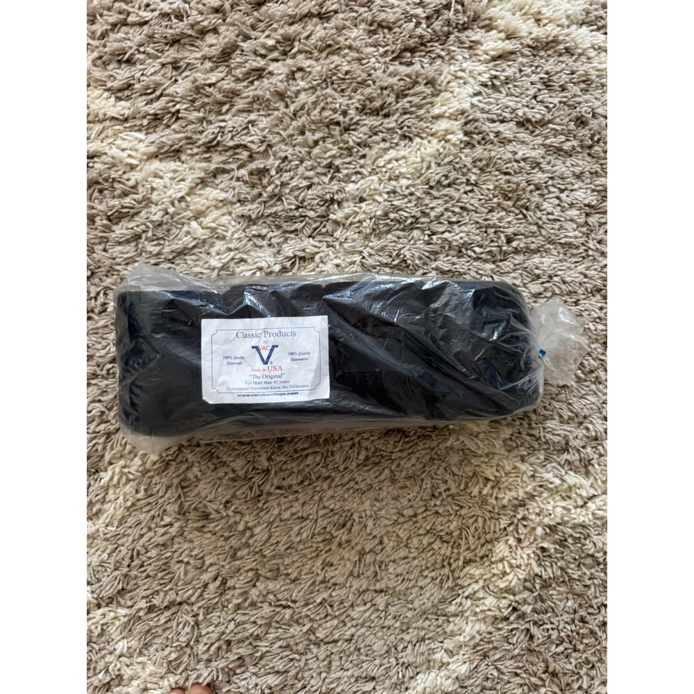 Classic Products by VAC Horse Leg Bandages Black Polo Wraps Made in USA New